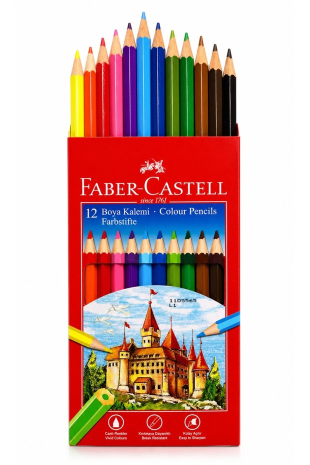 Faber 12-Pack Dry Paint Long Size