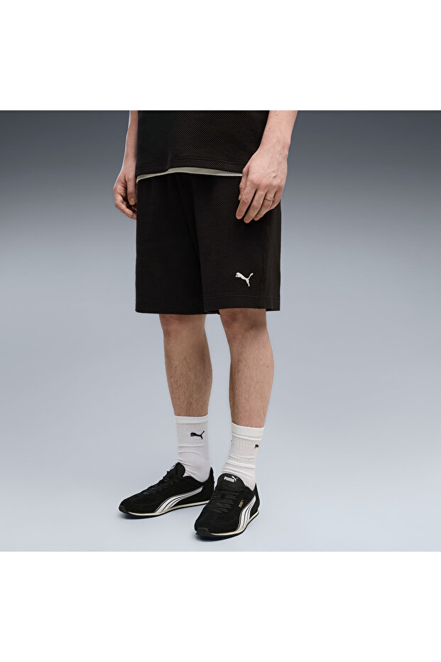 Essential Elevated Men's Black Shorts (694311-01)