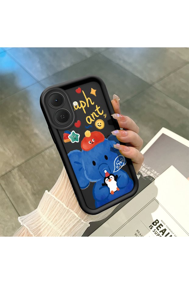 Tecno Spark Go 2(Km4) Compatible Black Silicone Case Shockproof with Camera Protection