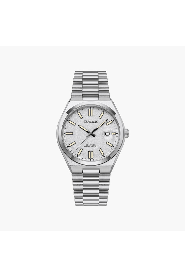 Men's Analog Round 42 MM Butterfly Buckle Watch | 00PSD001S002