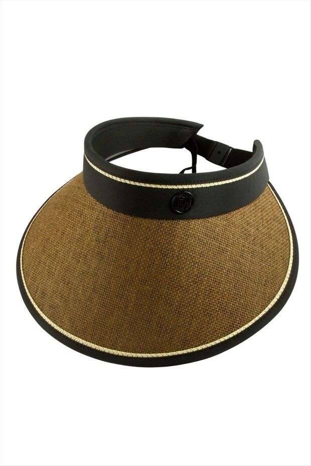 Straw Beach Hat with Cap