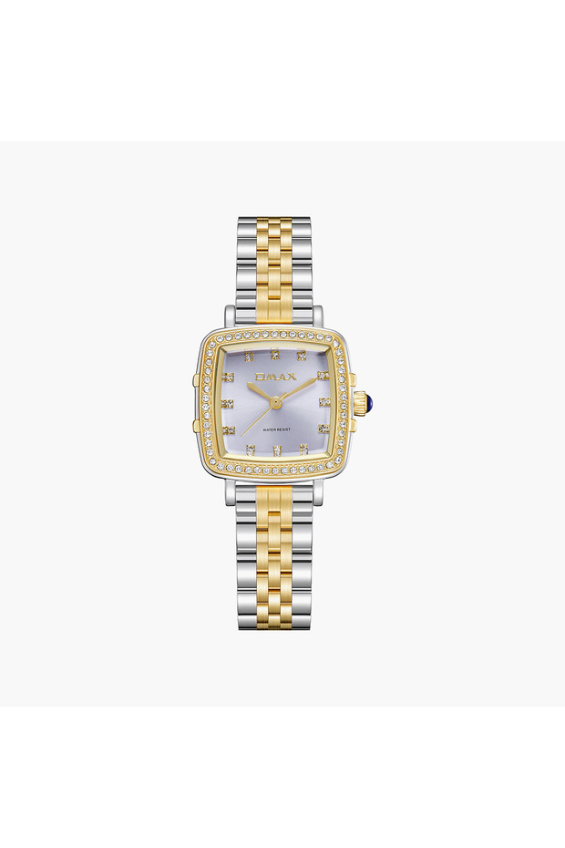 Women's Analog Square 25 MM Metal Clasp Watch | SQ-CS014TZIS3