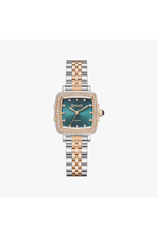Women's Analog Square 25 MM Metal Clasp Watch | SQ-CS014C6SS4