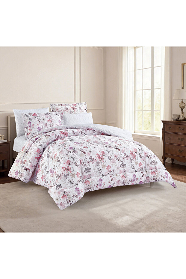 Floral Printed Comforter Set