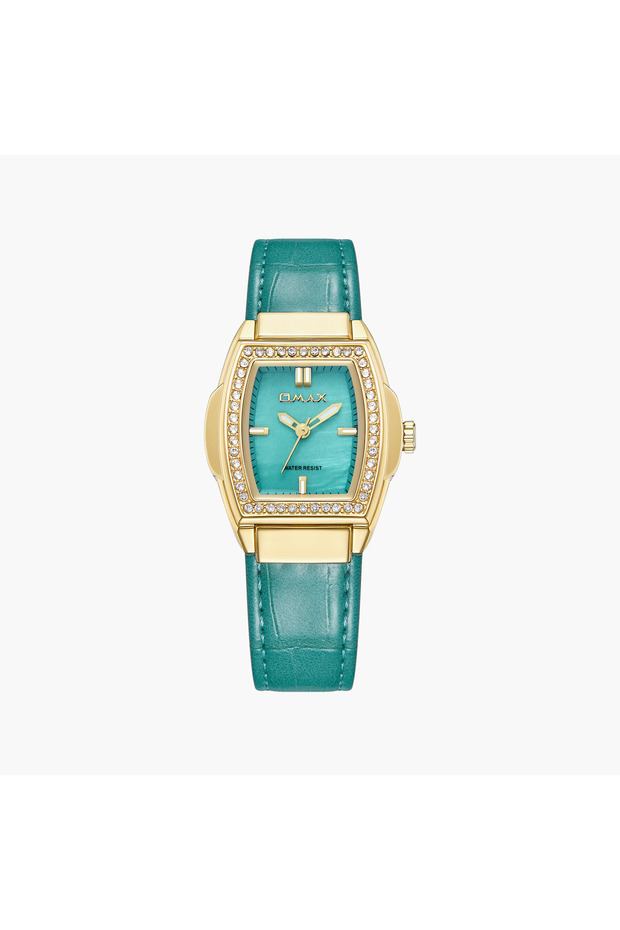 Women's Analog Rectangular 30 MM Strap Buckle Watch | SQ-CSL002GTTI3