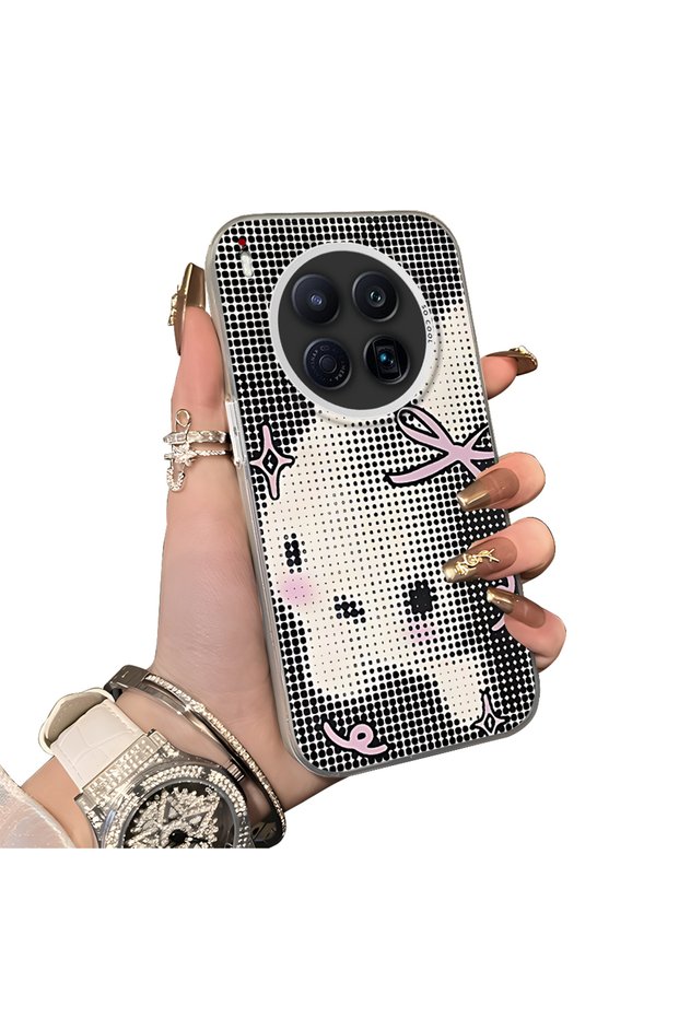 Tecno Camon 40 Premier Compatible Hard Acrylic Back Silicone Edge Lens Protection Case