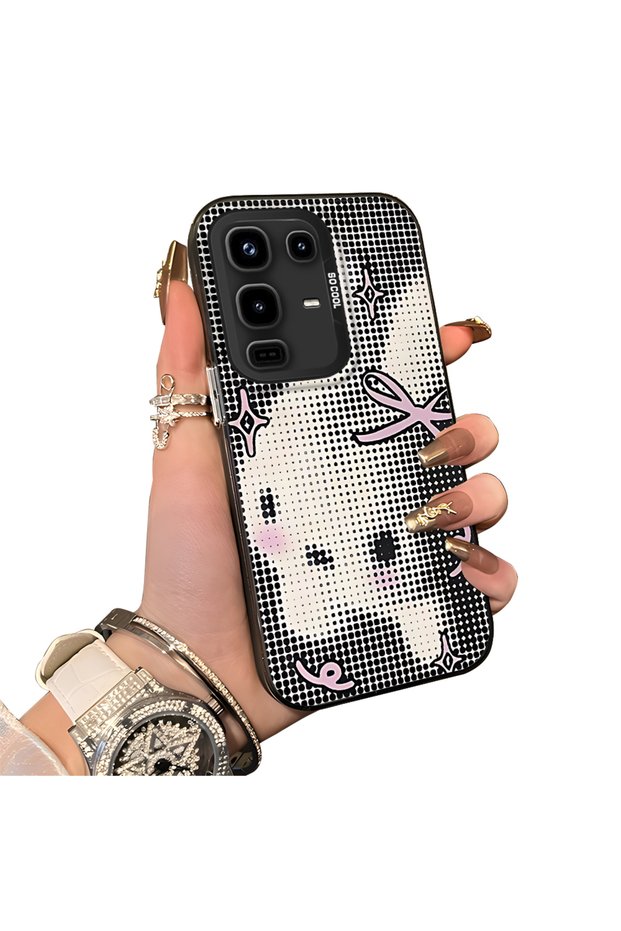 Infinix Note 50/Note 50 Pro Compatible Hard Acrylic Back Silicone Edge Lens Protection Case