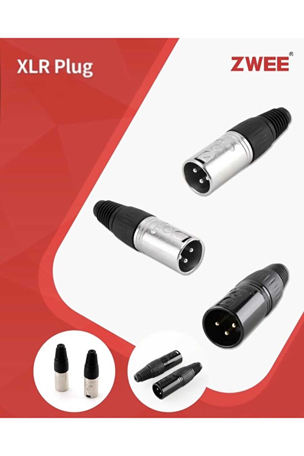 XLR KONNEKTÖR ERKEK