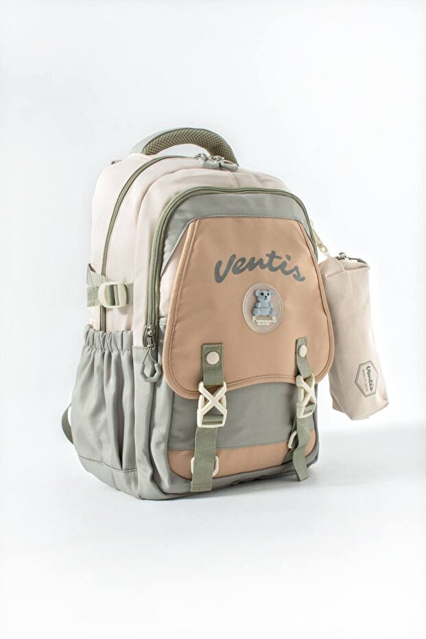 Multi-Compartment Large Size School Backpack with Pen Holder Gift (30/43 cm)