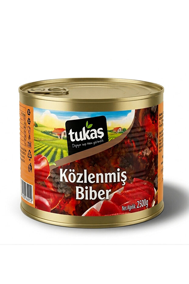 Közlenmiş Biber 2,5 kg