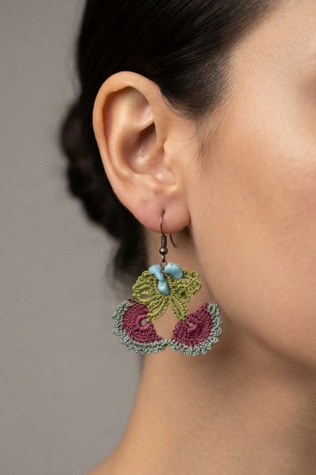 Clove Flower Oya Handmade Ethnic Bohemia Earrings