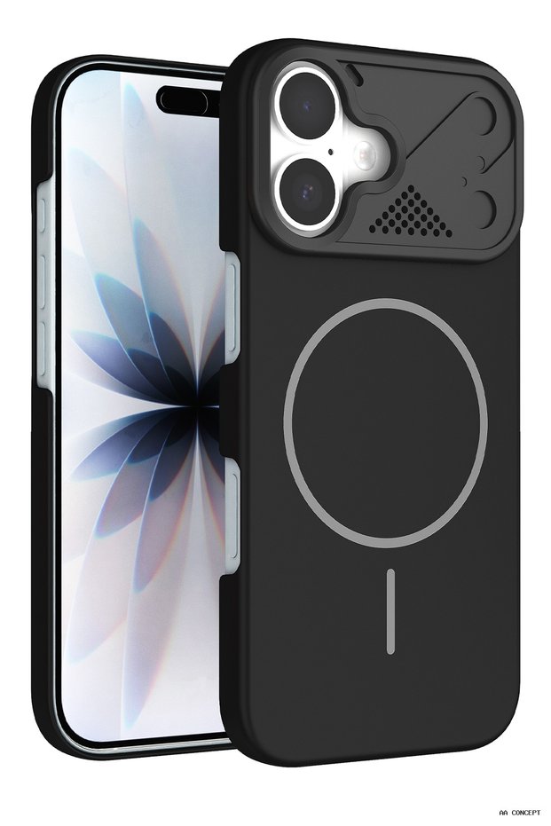 Concepta iPhone 16 Export Magsafe Cover (163525) - Black