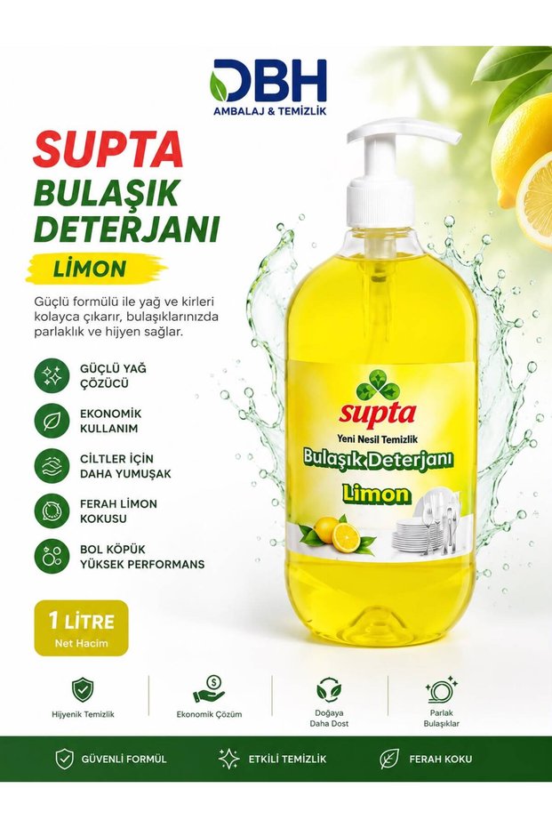 Sıvı Bulaşık Deterjanı 1 Lt