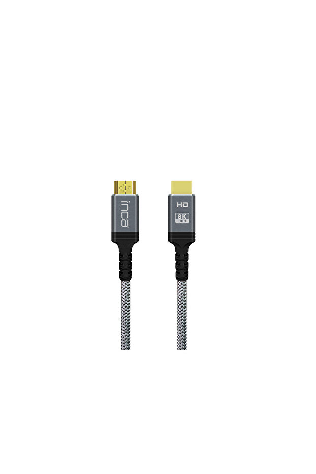 Ihm-05 5 Meter HDMI 2.1 Cable | 8K 7680X4320 Ultra Certified HDMI Gold End Braided Cable