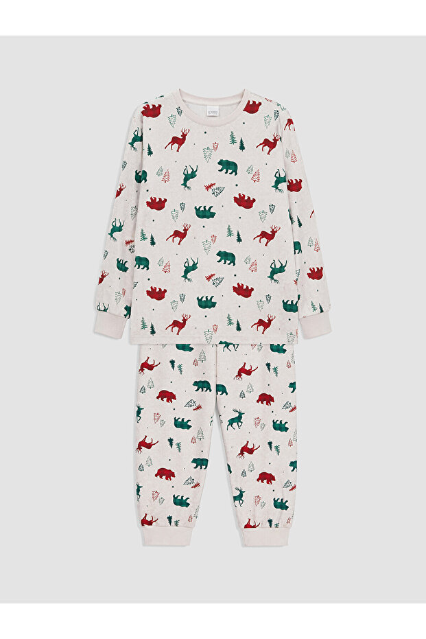 Lcw Kids Mixed Patterned Boys' Pajama Set