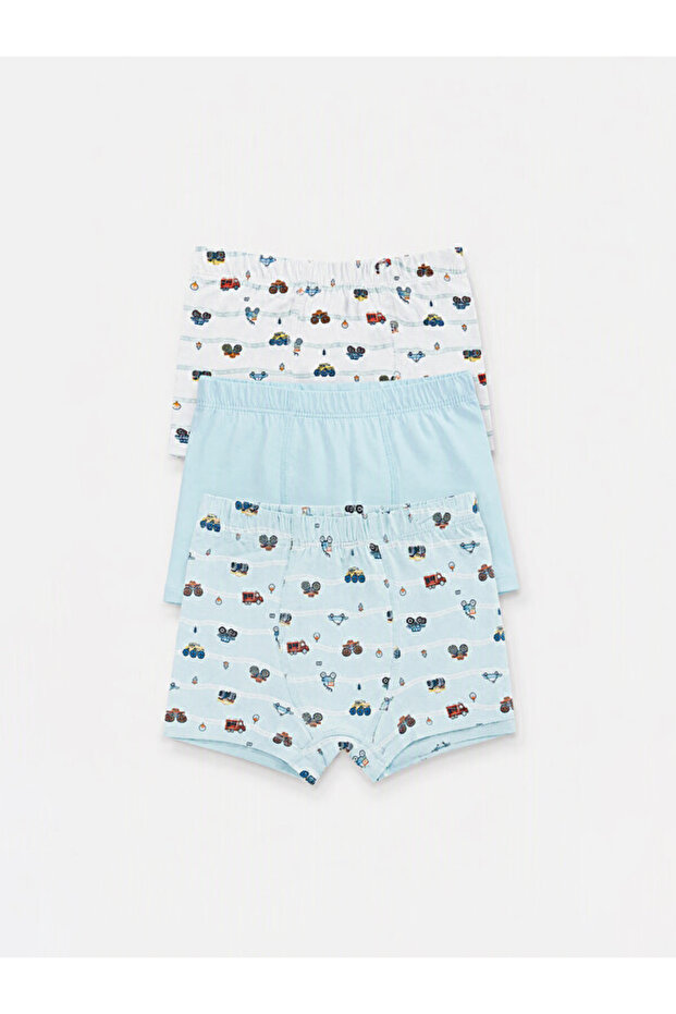 Esvab • Modern & Distinctive Printed Boys' Boxer Shorts 3-Pack