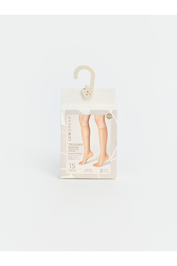 Timeless Clothing & Timeless Choices 15 Denier Women's Knee High Socks 2-Pack