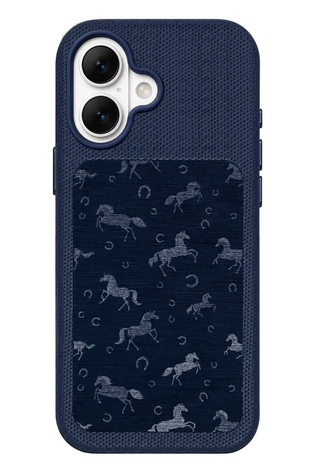iPhone 16 Royal Magneticsave Cover Compatible with Apple - Blue
