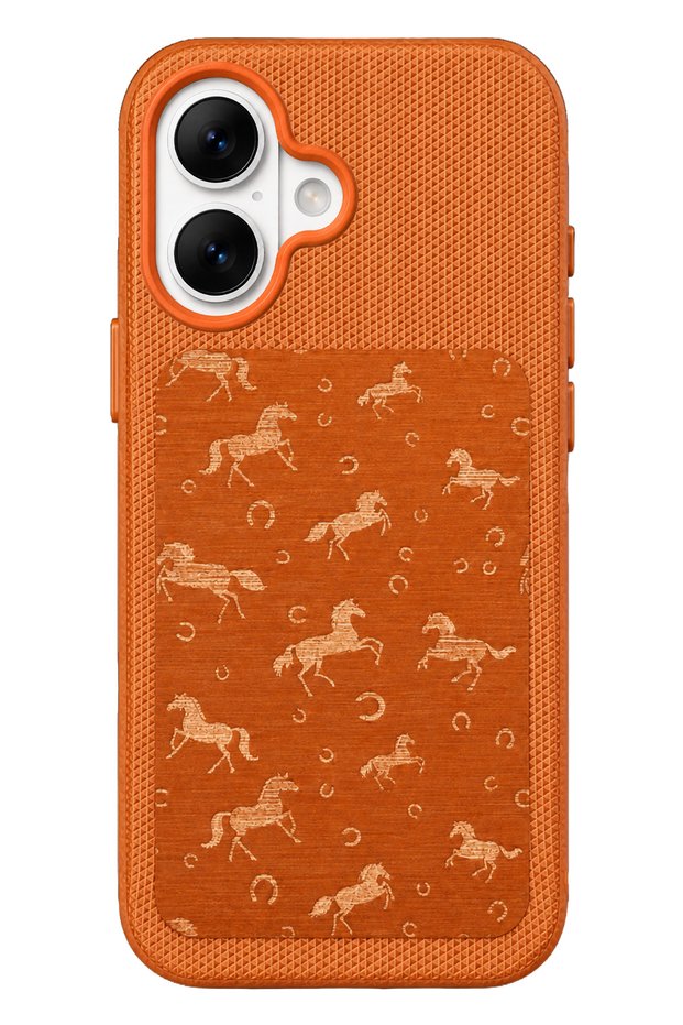 iPhone 16 Royal Magneticsave Cover Compatible with Apple - Orange