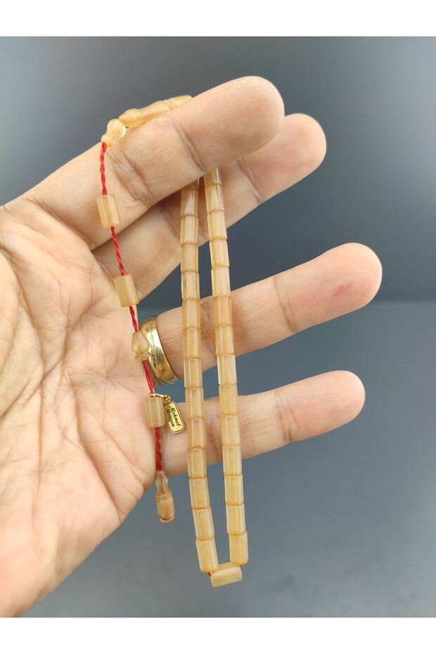 Mehmet Mercan Masterpiece, Ankle-Length Arrow-Like Cutting, Yemeni Zar Amber, Certified 10421
