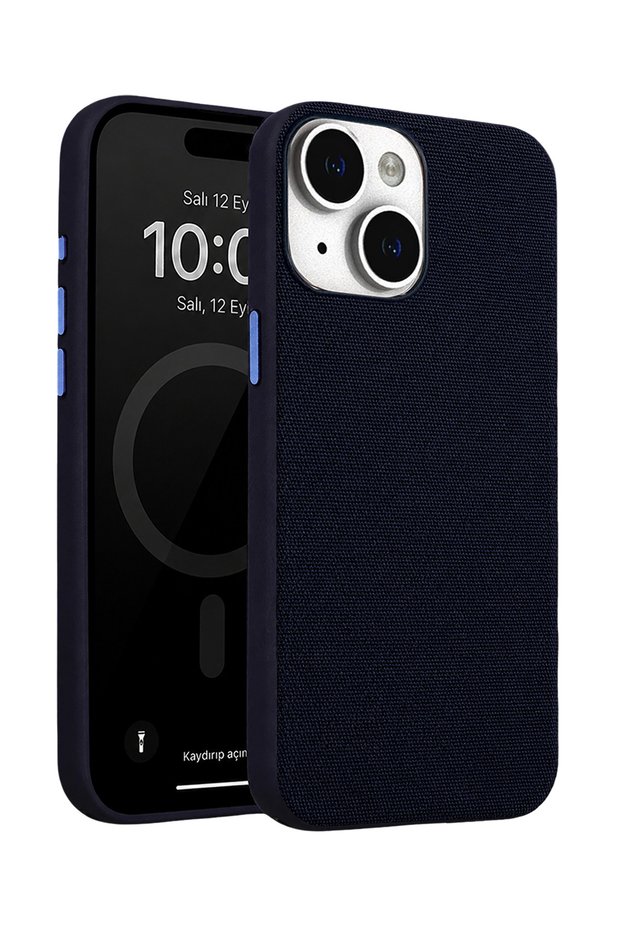 iPhone 15 Vero Magneticsave Cover Compatible with Apple - Blue