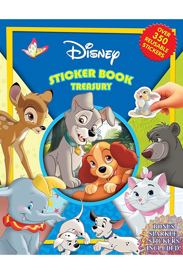DISNEY ANIMALS CLASSICS STICKER BOOK TREASURY