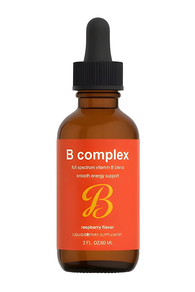 B complex raspberry flavor drops 60 ML