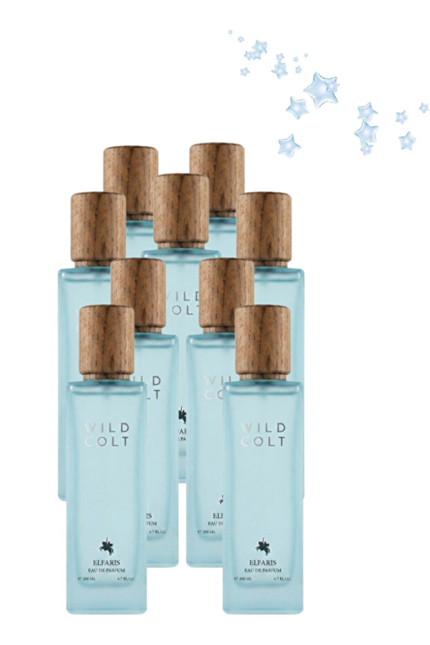 عطر وايلد كولت 9 قطع 200 مل