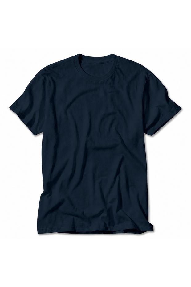 Women's Japanese Art Fish Design - Back Print - Navy Blue