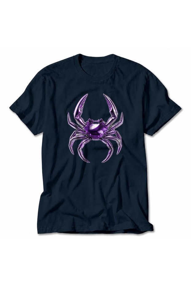 Women's Crab Chrome Graphic - Navy Blue