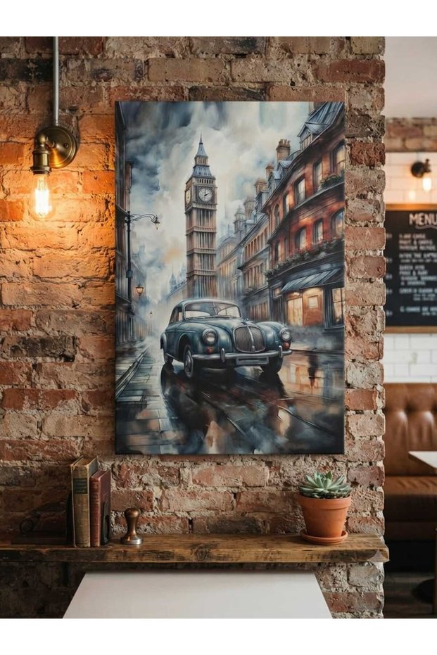 Tablio Genel Markalar Tablo 40x60cm Orta Boy Kafe ve Restoran Hediyelik Duvar ...