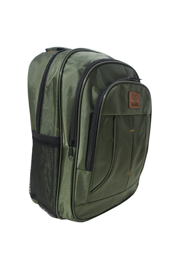 3-Compartment Laptop Bag – School, Travel, Sports, Backpack, Waterproof Multi-Purpose Unisex Bag (Green)