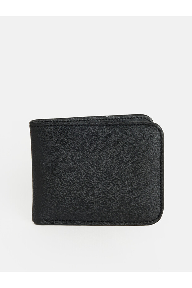 Vizyon New Season Black Leather Look Men's Wallet