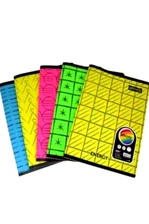 60 Sheets A4 Checkered Notebook Pp Cover - 2 Pieces