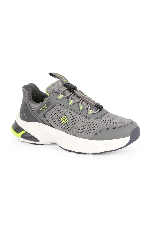 Children's Sports Shoes Practical Clip-On Stopper Laces Breathable Mesh Fabric Lightweight Thick Sole Sneaker 223