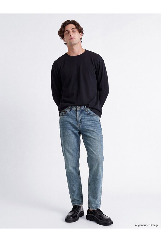 High-Quality Pieces from Çelebi Store: Tapered Fit Comfort Jeans