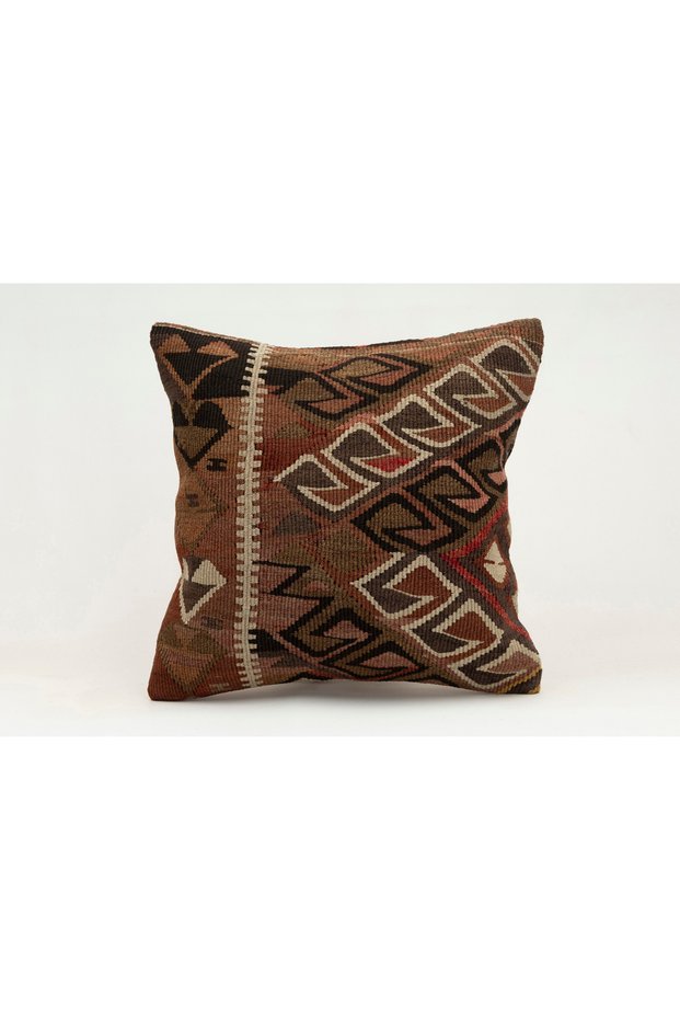 Handmade Old Kilim Rug Vintage Made in the 1930S, 1940S, 40X40 cm