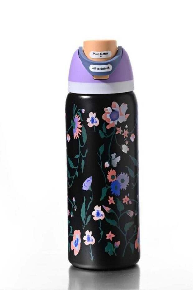 Insulated Stainless Steel Water Bottle With Straw For Sports Travel And School BPA Free Sports
