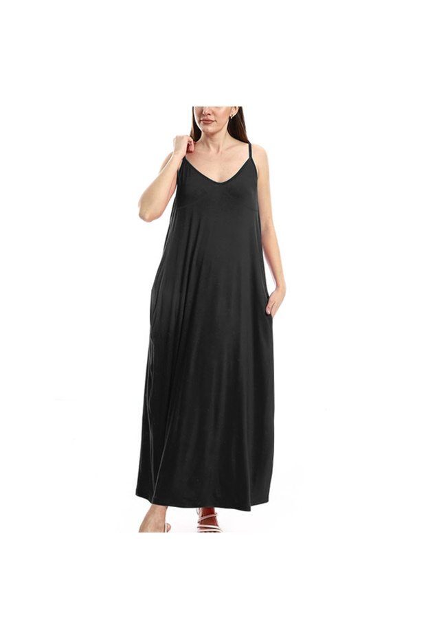 Women's Sleeveless Maxi Dress