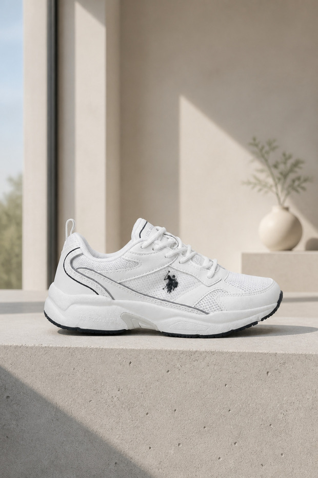 Kz-8360 White Women's Daily Sneaker Comfort Casual Anatomical Sports Shoes