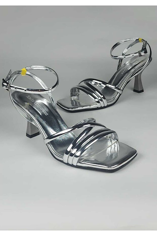 Women's Leopard Summer Heeled Shoes Thin Heels