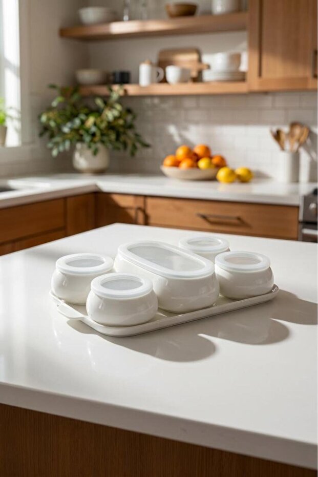 Jovi Breakfast Set with Tray 6 Pieces