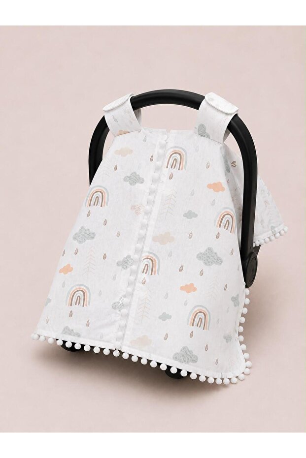 Double-sided stroller cover