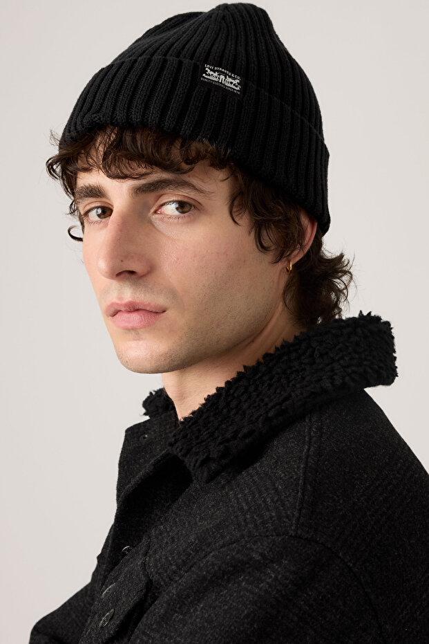 Sunset Beanie Antrasit Night Cotton Bere