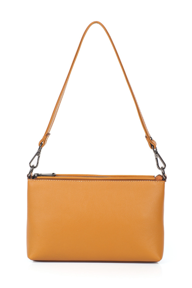 Genuine Leather Women's Hand/Shoulder Bag Yc012082Drl
