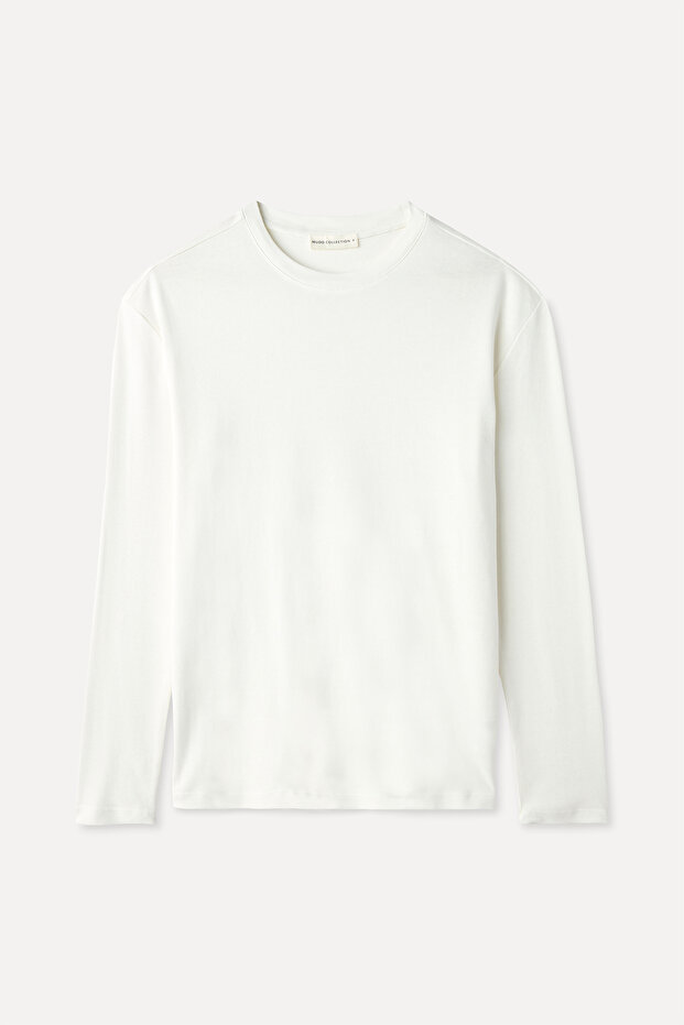 Crew Neck Long Sleeve T-Shirt