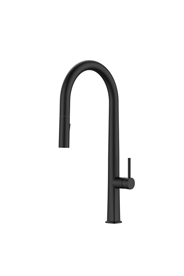 Tina Pullout Kitchen Sink Mixer 982001E Matte Black