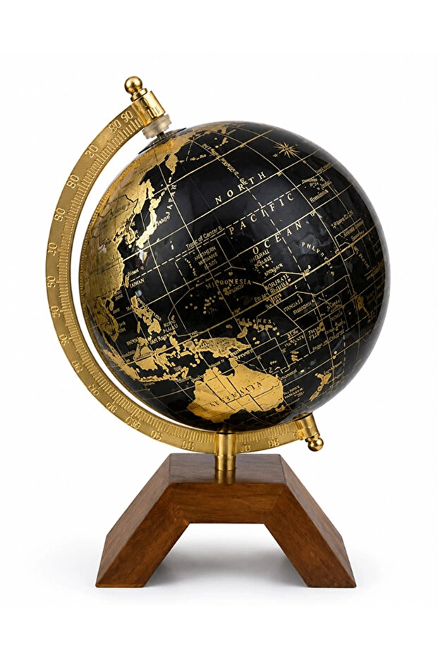 Decorative World Globe with Wooden Legs Ar403