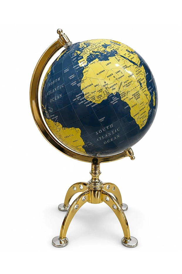 Decorative World Globe with Metal Stand 4076-B