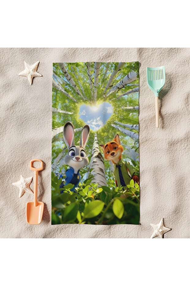 Zootopi̇a Beach Towel M58